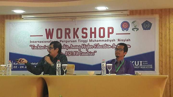 Kantor Urusan Internasional (KUI) UMSU Mengikuti Workshop Internasionalisasi Perguruan Tinggi Muhammdiyah Aisyiah