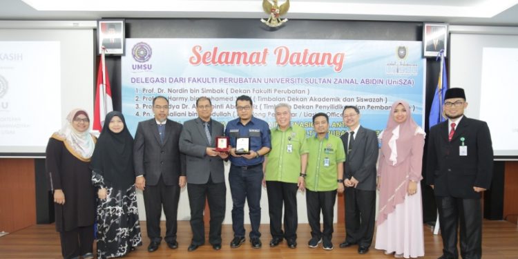 Difasilitasi LKUI,  FK UMSU Jajaki Kerjasama dengan Fakulti Perubatan UniSZA Malaysia