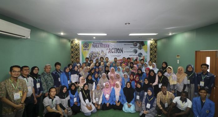 LKUI UMSU Gelar “Training Volunteer in Action”