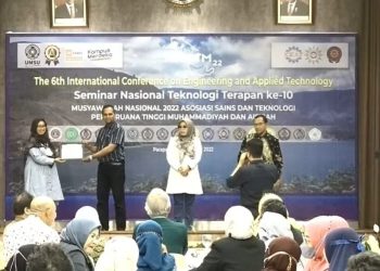 Hattrick; Dosen Fakultas Teknik UMSU Raih Penghargaan Pemakalah Terbaik di Seminar Nasional dan Internasional